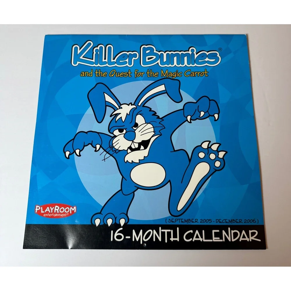 Killer Bunnies and the Quest for the Magic Carrot 16 Month Calendar 2006/2006‎